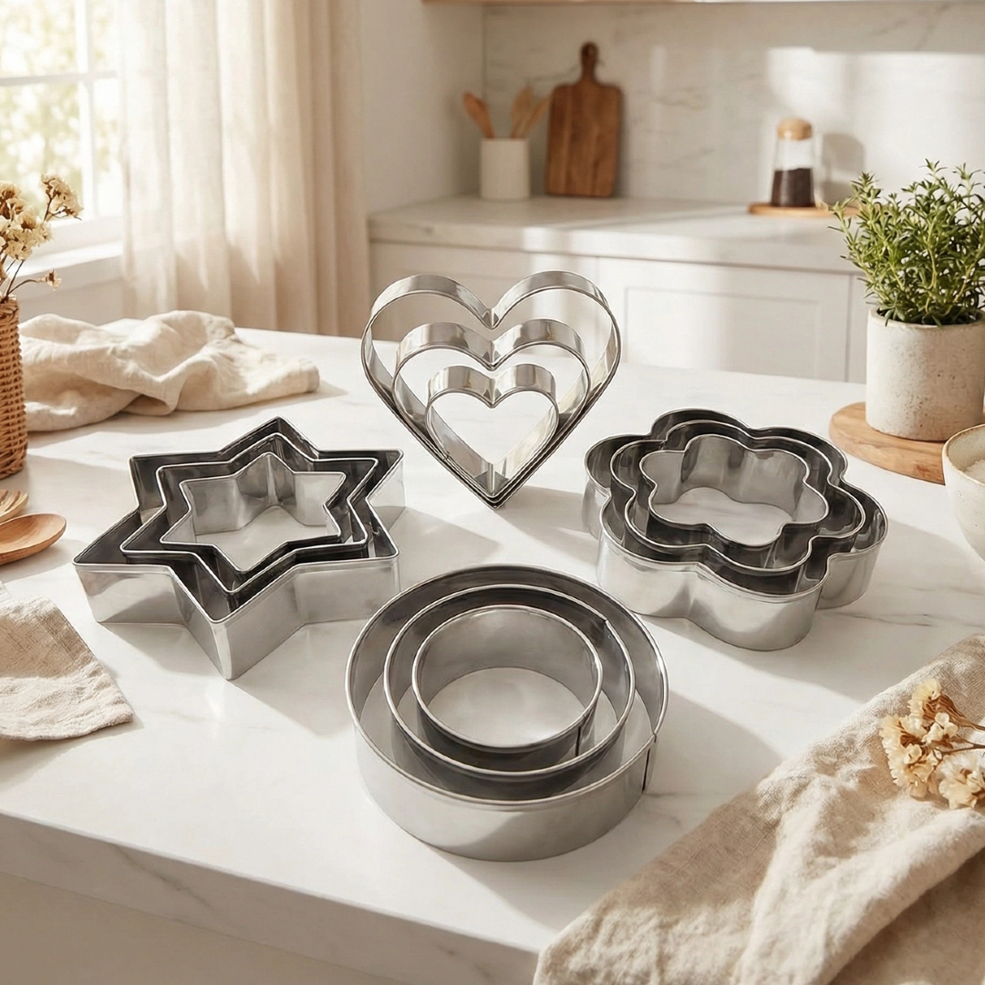 Cookie Cutter Set - 12Pcs / 20Pcs Stainless steel Metal