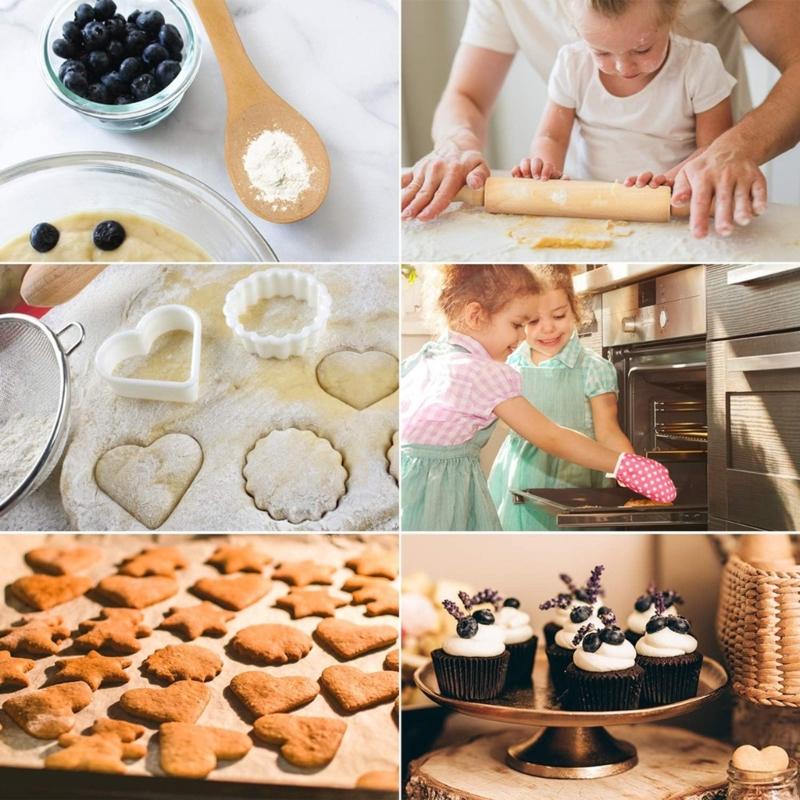 Kitchen Kids Baking Set - Kids Baking Apron Costume Set Realistic