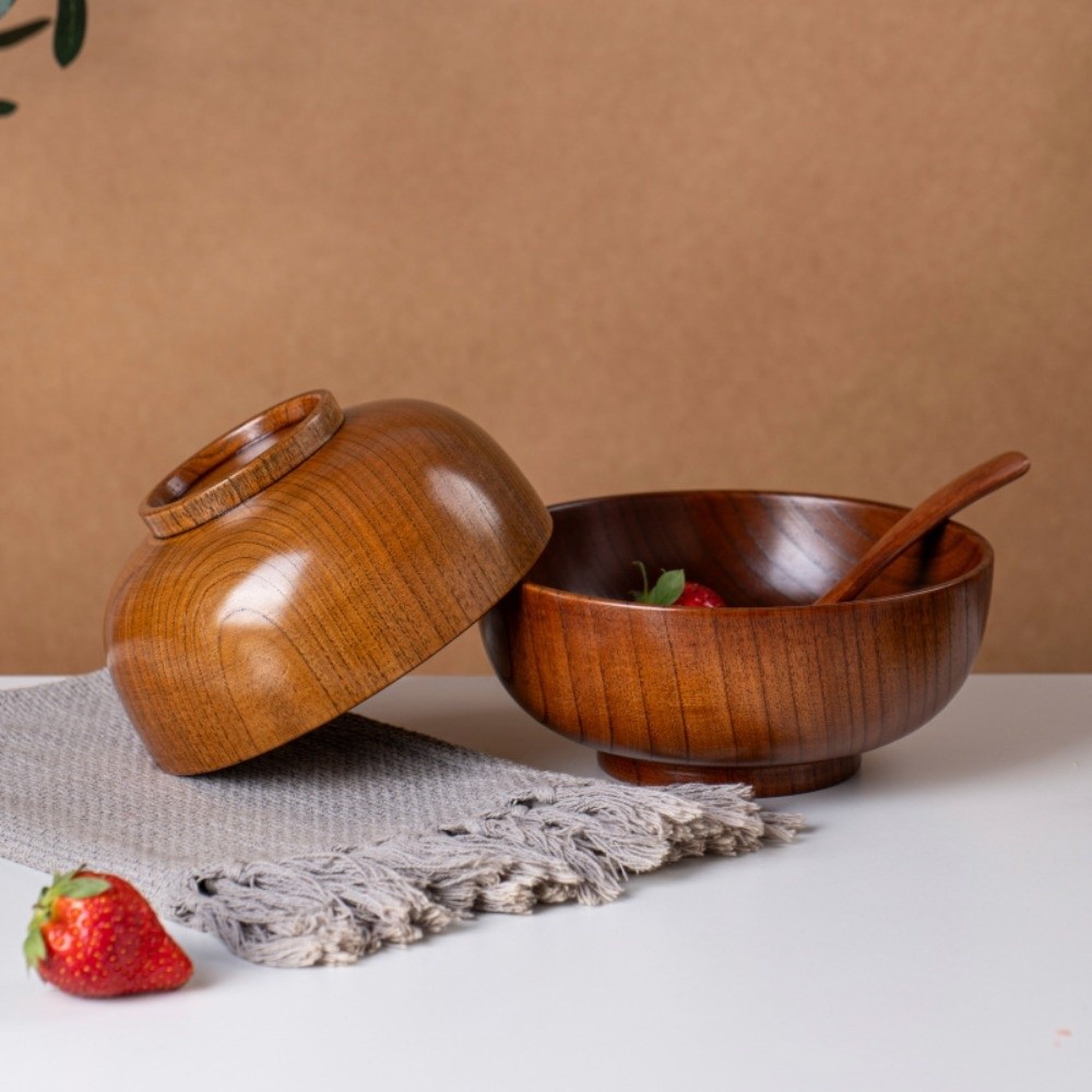 Stand Mixer Bowl - New Japanese Style Wooden Bowls Handmade