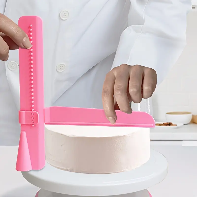 Fondant Smoother Set - 1 Cream Cake Smoother with Adjustable