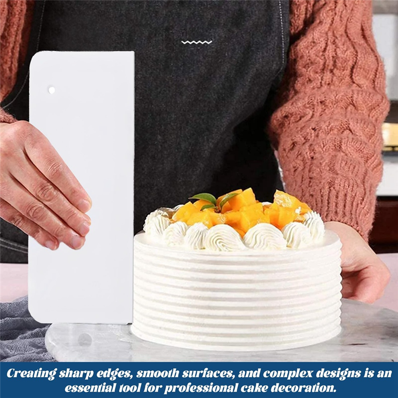 Fondant Smoother Set - ABRB-Cake Scraper Set, Professional Buttercream Smoother
