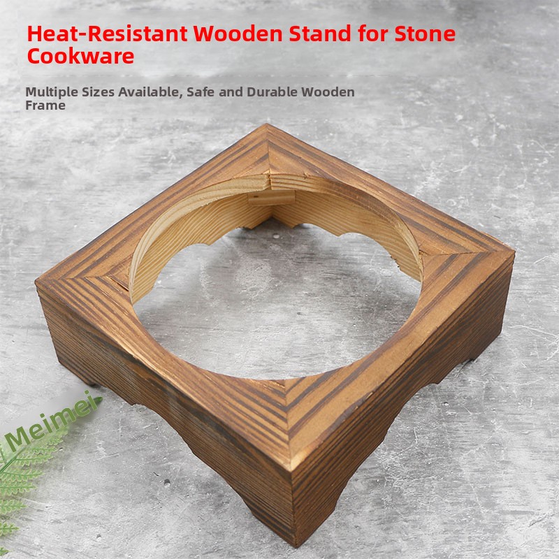 Stand Mixer Bowl - Heat Resistant Wood Pot Holder Stone
