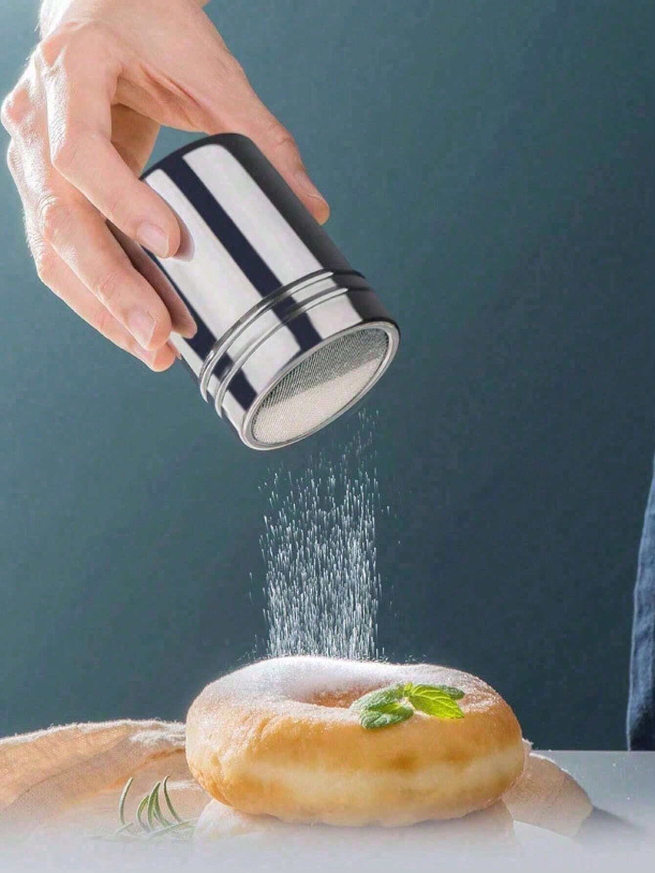 Baking Powder Kitchen - Stainless Steel Fine Mesh Powder Shaker