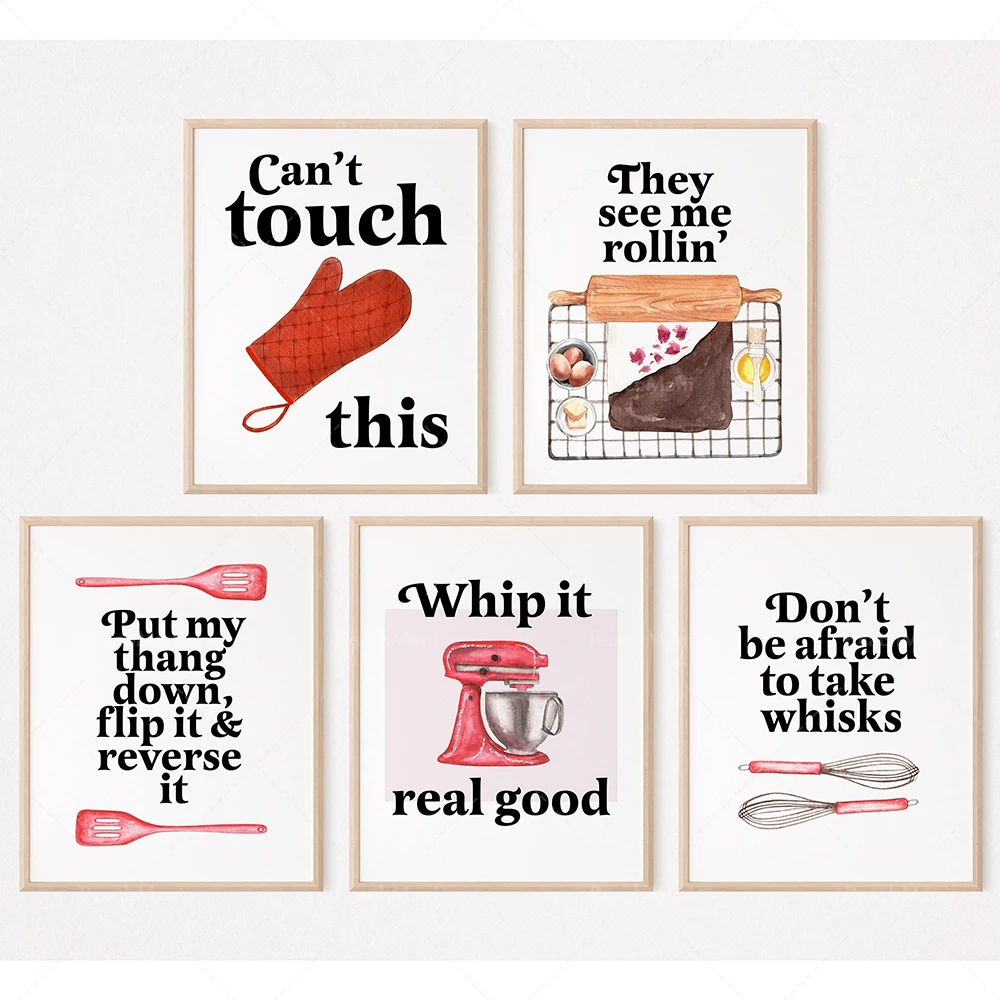 Funny Baking Quotes Posters, F - Kitchen Baking Quotes recensie en prijs