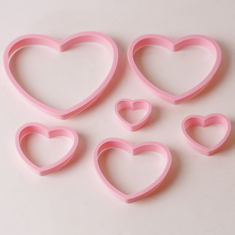 1set/3sets Pink Heart Star Flo - Cookie Cutter Set recensie en prijs