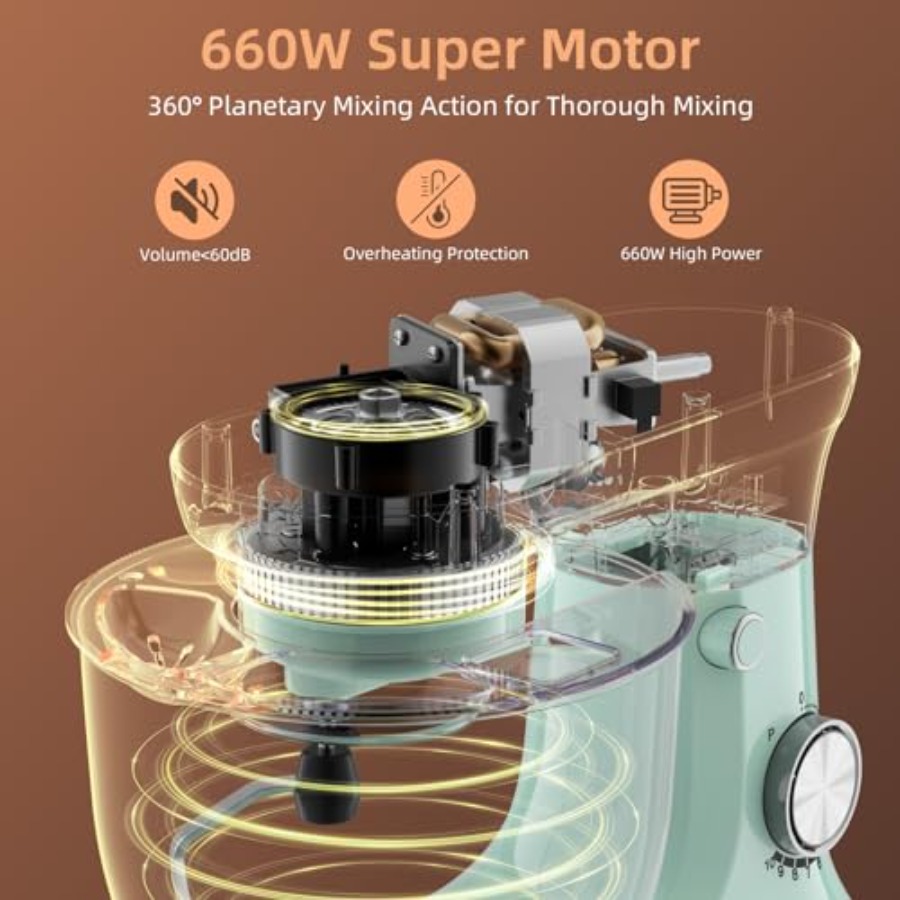 Electric Stand Mixer 10 Speeds - Stand Mixer Bowl recensie en prijs