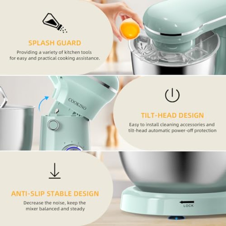 Electric Stand Mixer 10 Speeds - Stand Mixer Bowl recensie en prijs