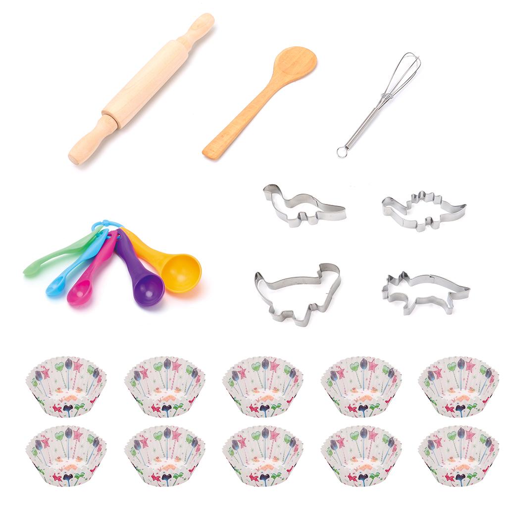 25x Roleplay Kids Chef Costume - Kitchen Kids Baking Set recensie en prijs