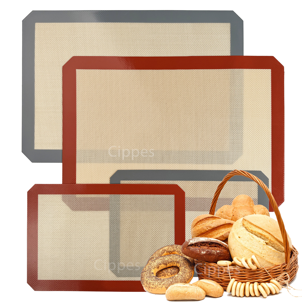 1PC, 2PCS Silicone Baking Mats - Super Kitchen Baking Mat recensie en prijs