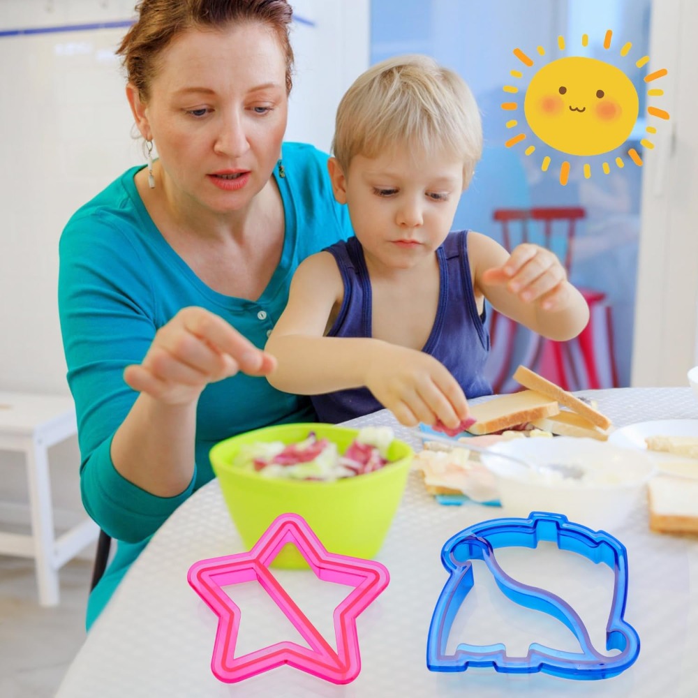 Fun Sandwich Cutters Set - Sha - Cookie Cutter Set recensie en prijs