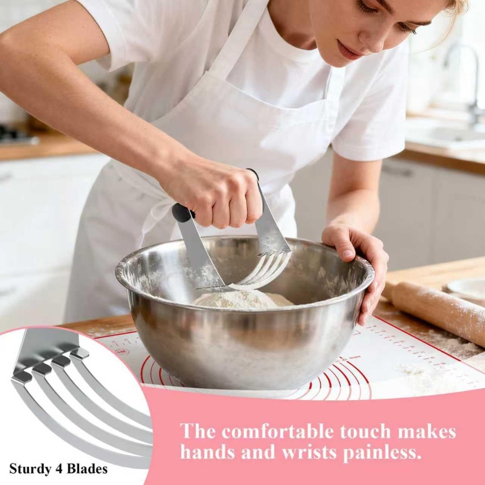 4-Piece Silicone Baking Mat &  - Cookie Cutter Set recensie en prijs