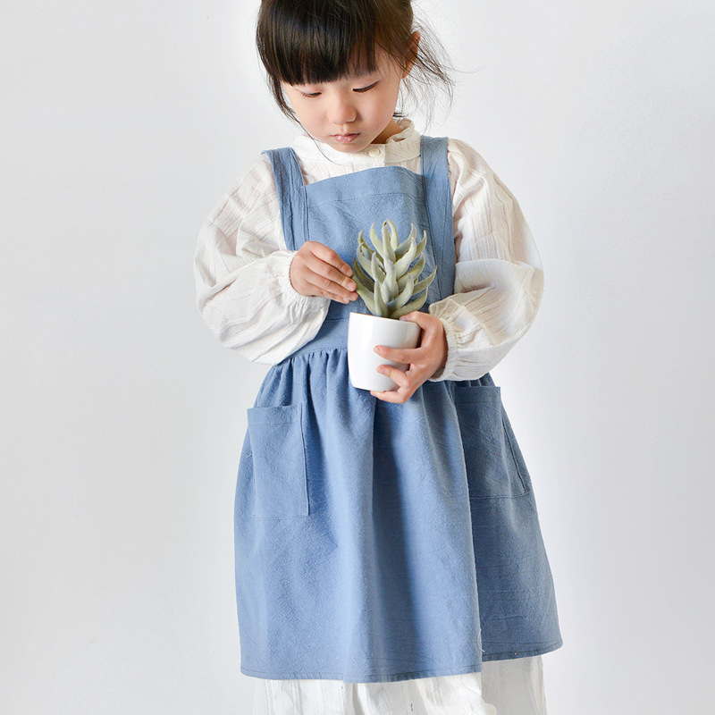 Kids Cotton Apron Dress Parent - Baking Kitchen For Kids recensie en prijs