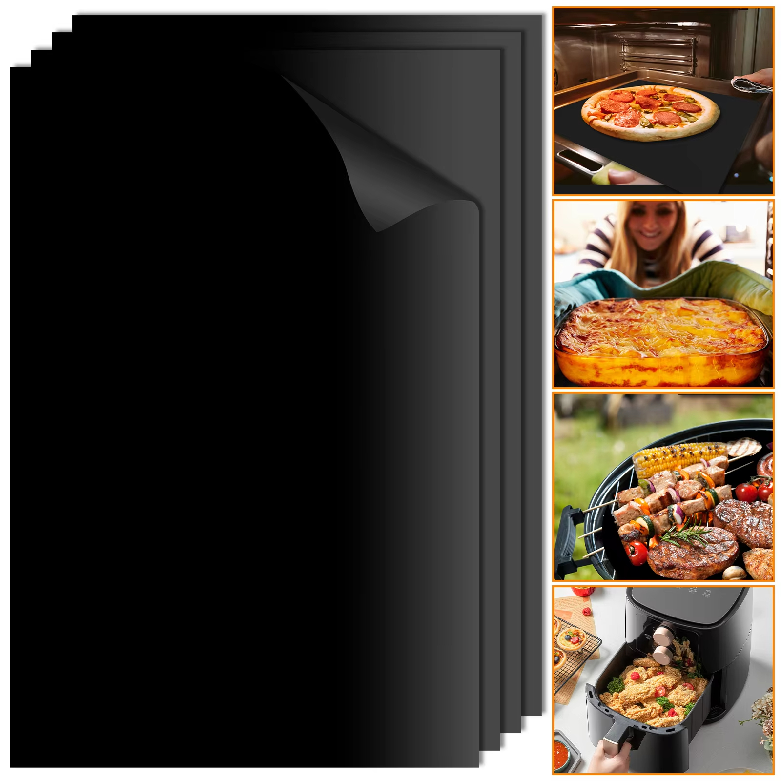 10Pcs Oven Liners Grill Mat 50 - Super Kitchen Baking Mat recensie en prijs