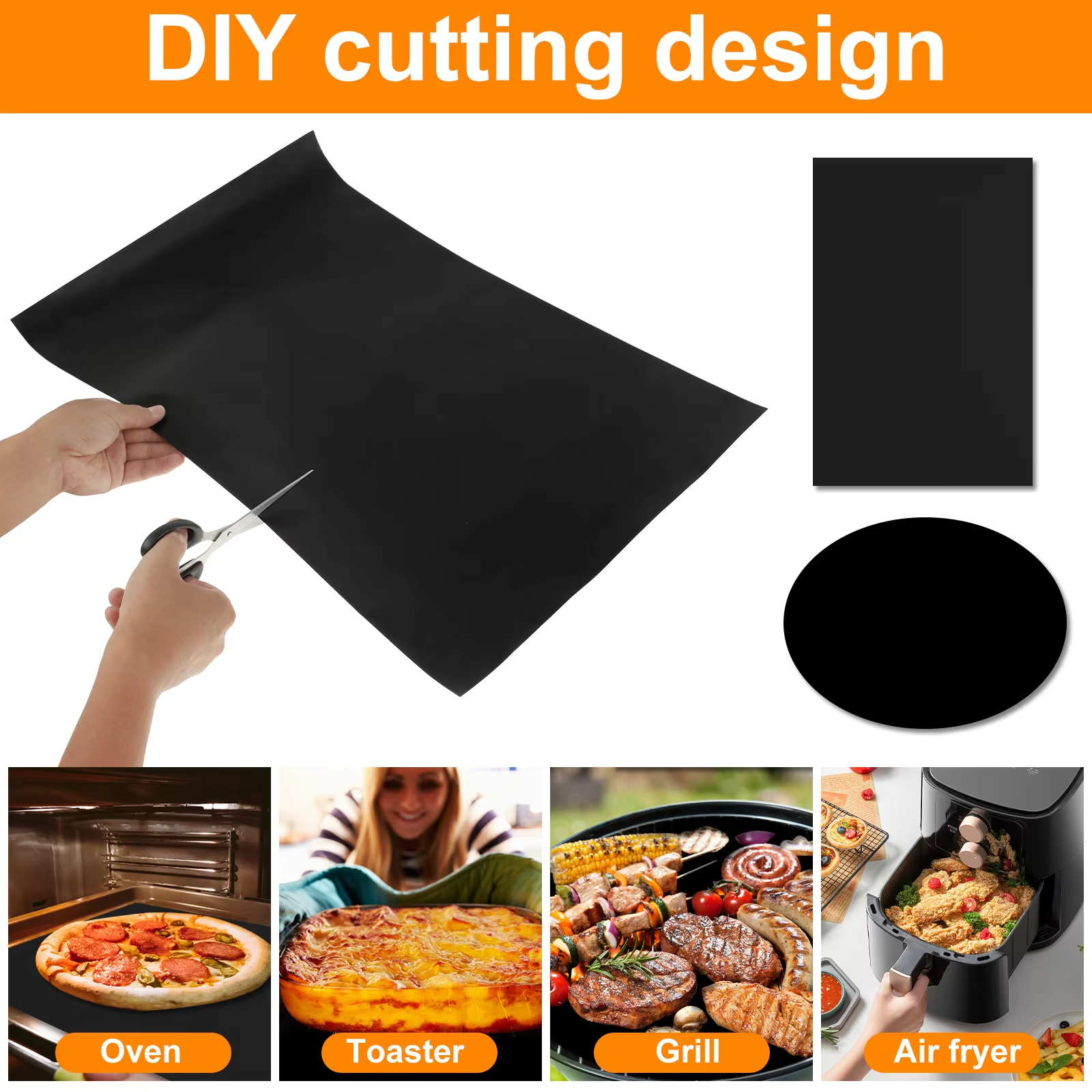 10Pcs Oven Liners Grill Mat 50 - Super Kitchen Baking Mat recensie en prijs
