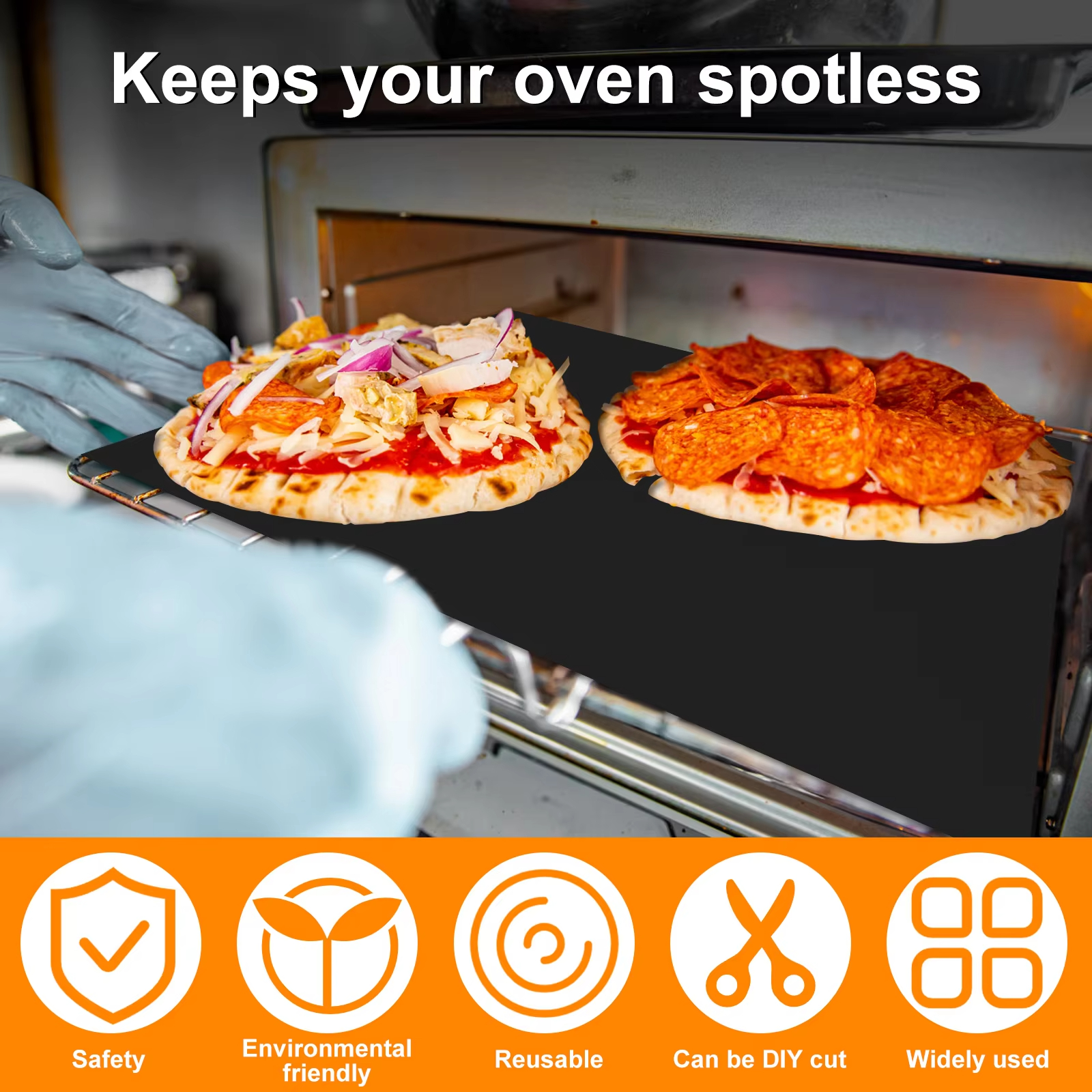 10Pcs Oven Liners Grill Mat 50 - Super Kitchen Baking Mat recensie en prijs