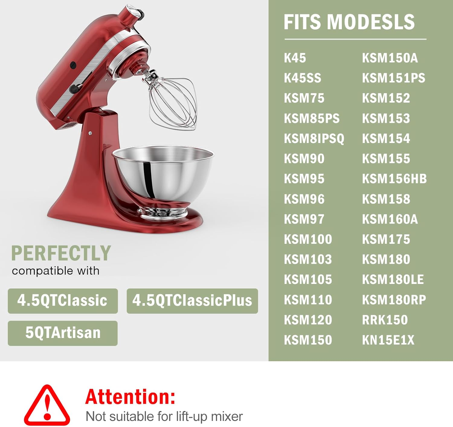 3-Quart Stainless Steel Bowl f - Stand Mixer Bowl recensie en prijs