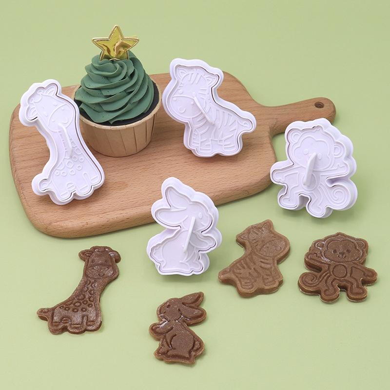 4Pcs Animal Cookie Cutter Set  - Kitchen Kids Baking Set recensie en prijs