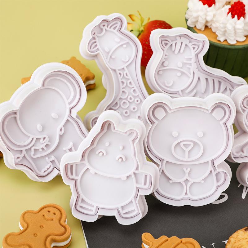 4Pcs Animal Cookie Cutter Set  - Kitchen Kids Baking Set recensie en prijs