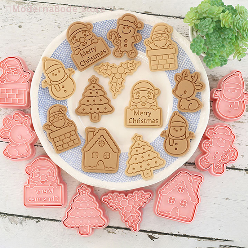 【M】3D Christmas Cookie Cutter  - Cookie Cutter Set recensie en prijs