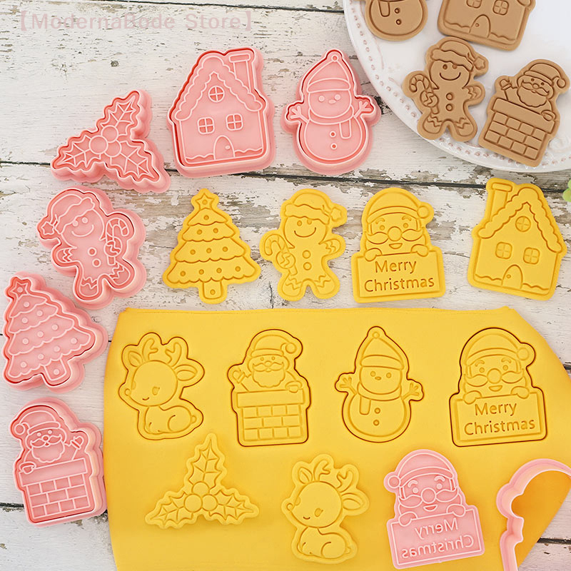 【M】3D Christmas Cookie Cutter  - Cookie Cutter Set recensie en prijs