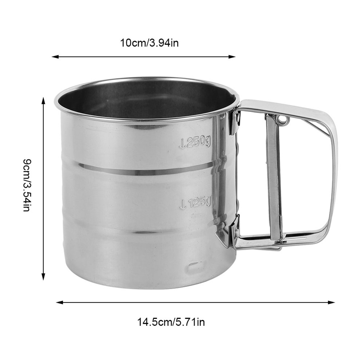 Sifter Strainer Stainless Stee - Baking Powder Kitchen recensie en prijs