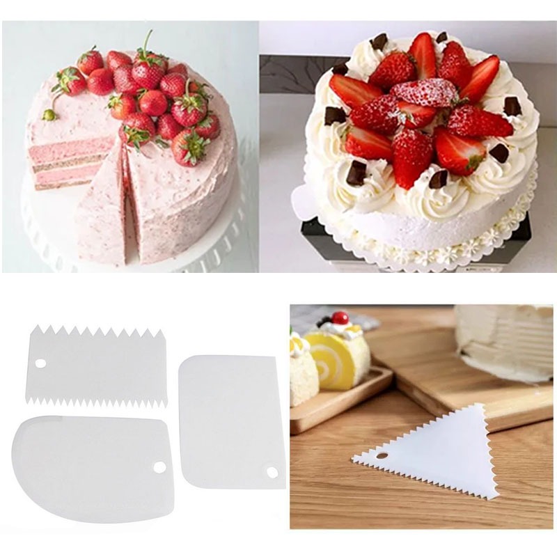 Plastic Cake Scraper Set Bakin - Fondant Smoother Set recensie en prijs