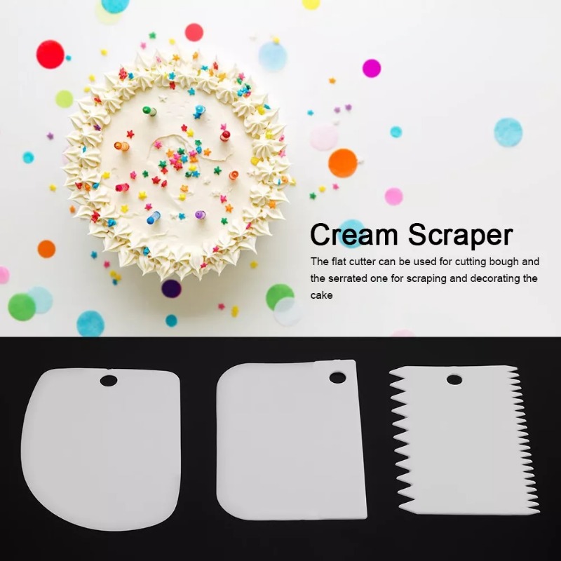 Plastic Cake Scraper Set Bakin - Fondant Smoother Set recensie en prijs