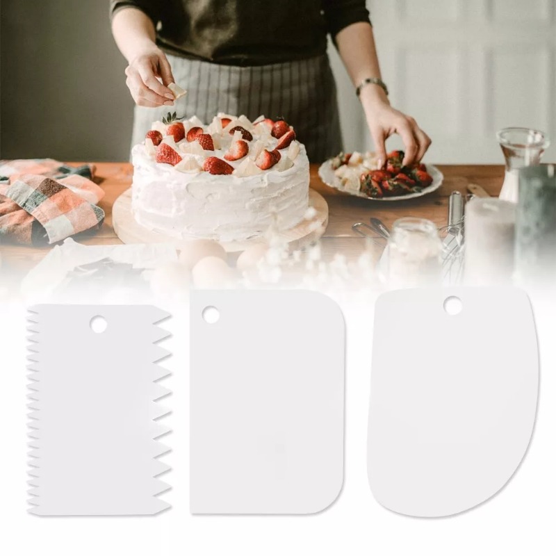 Plastic Cake Scraper Set Bakin - Fondant Smoother Set recensie en prijs