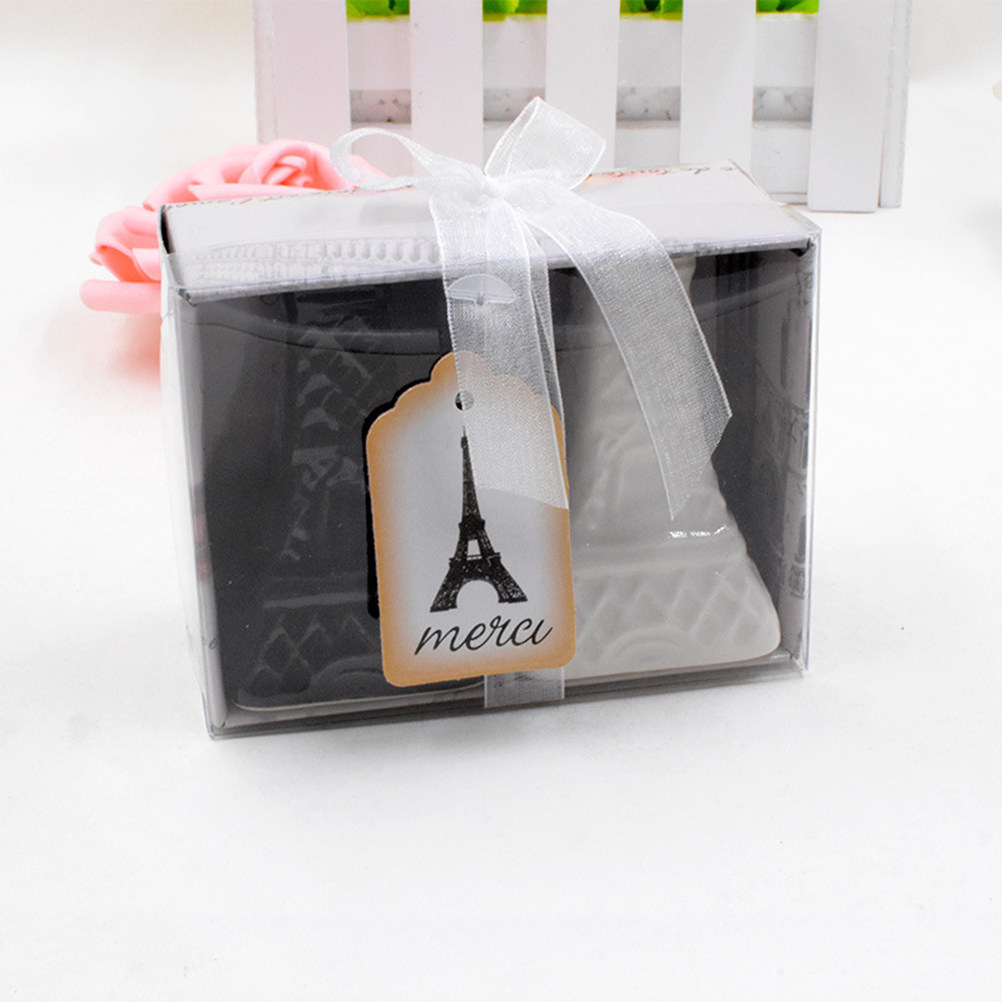 2Pcs Eiffel Tower Ceramic Seas - Baking Powder Kitchen recensie en prijs