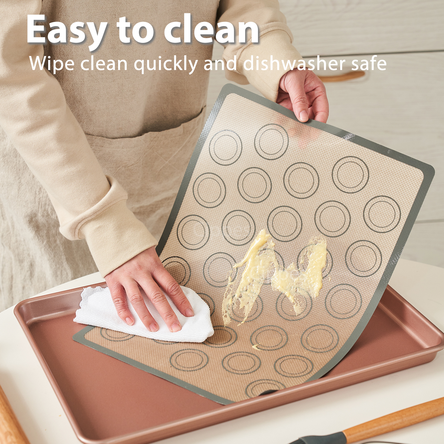 1PC Silicone Baking Mat for Ov - Super Kitchen Baking Mat recensie en prijs