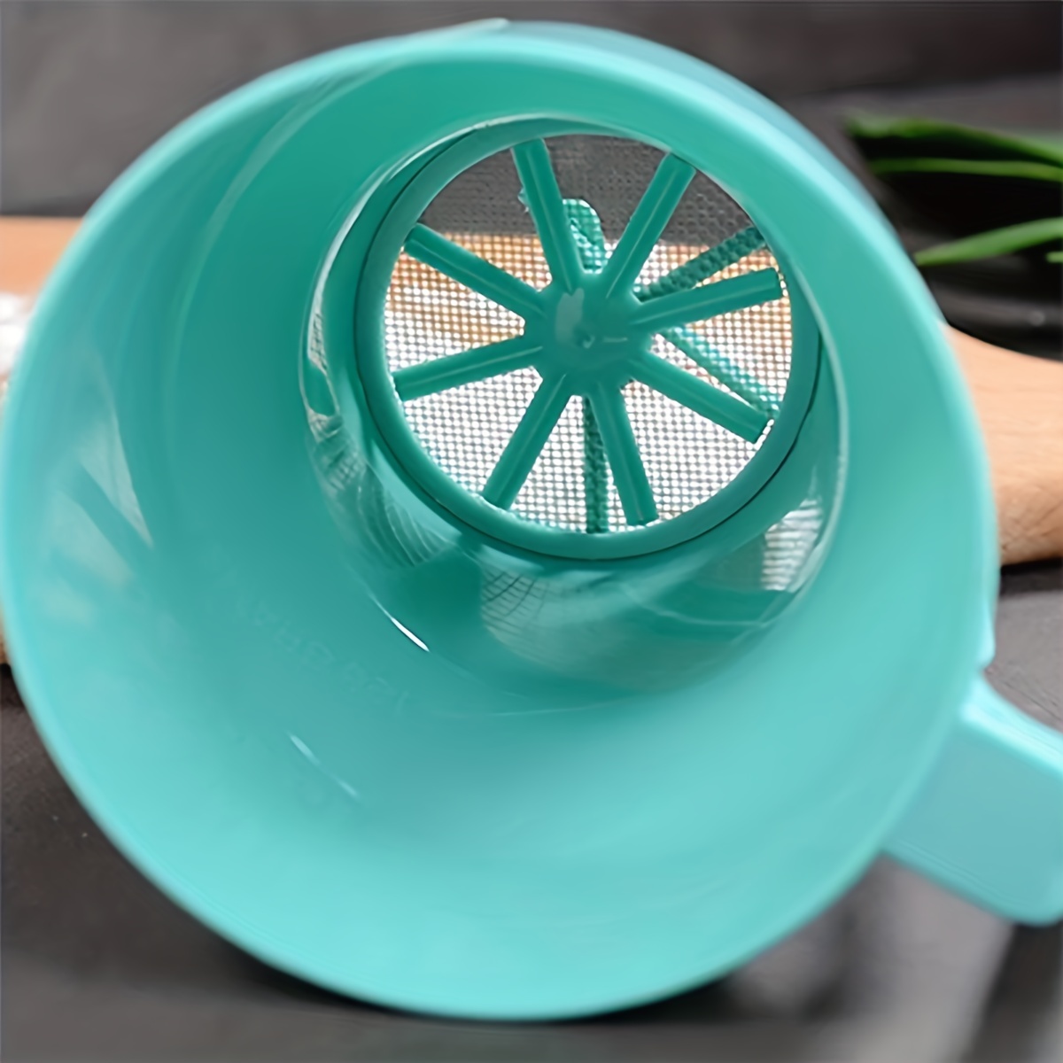 1pc-Plastic Hand-held Powder S - Baking Powder Kitchen recensie en prijs