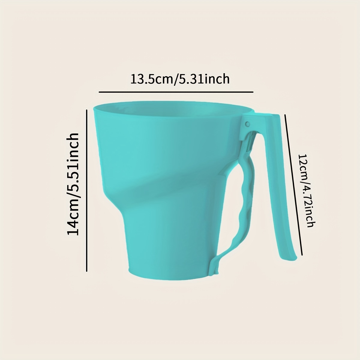 1pc-Plastic Hand-held Powder S - Baking Powder Kitchen recensie en prijs