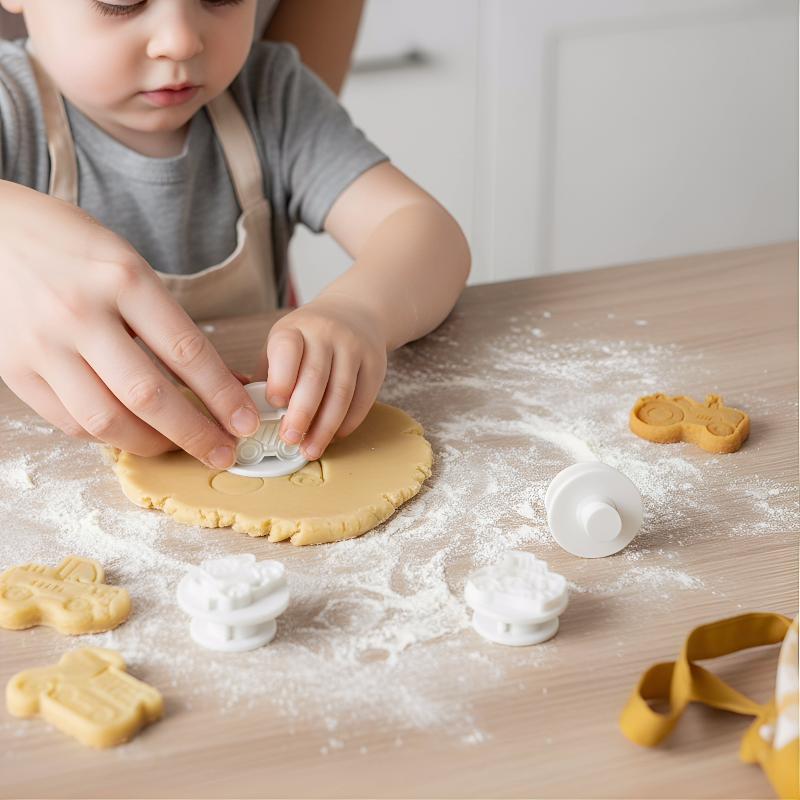 3D Vehicle Cookie Cutter 4pcs  - Kitchen Kids Baking Set recensie en prijs