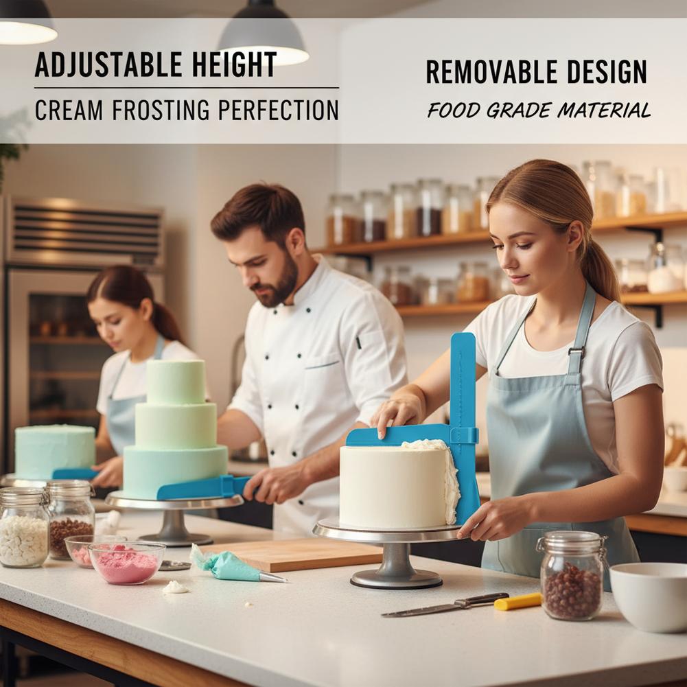 Cream Cake Smoother with Adjus - Fondant Smoother Set recensie en prijs
