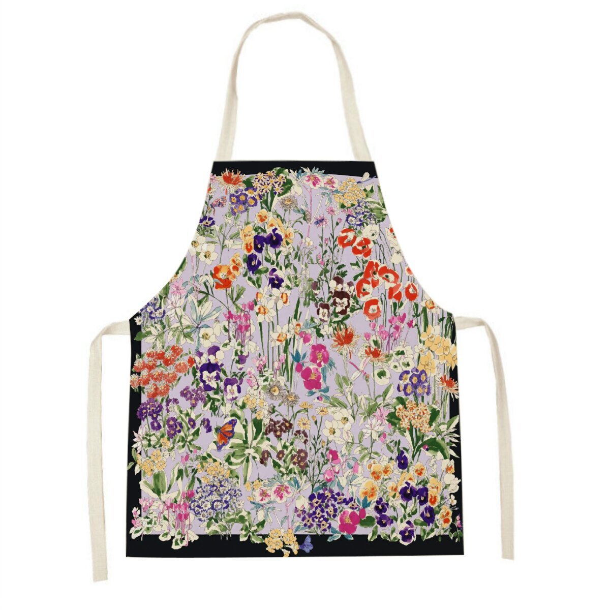 Pink tulip kitchen apron Clean - Baking Kitchen For Kids recensie en prijs