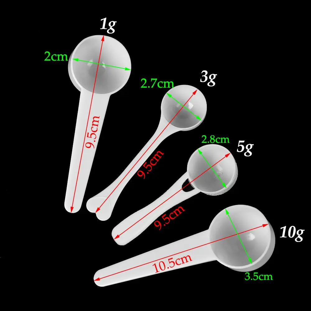 10PCS 1/3/5/10g Measuring Spoo - Baking Powder Kitchen recensie en prijs