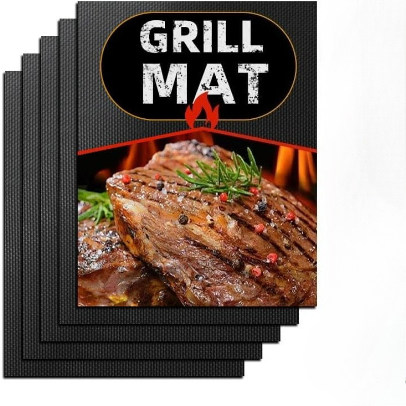 5 pcs Teflon Grilling Mat Non  - Super Kitchen Baking Mat recensie en prijs