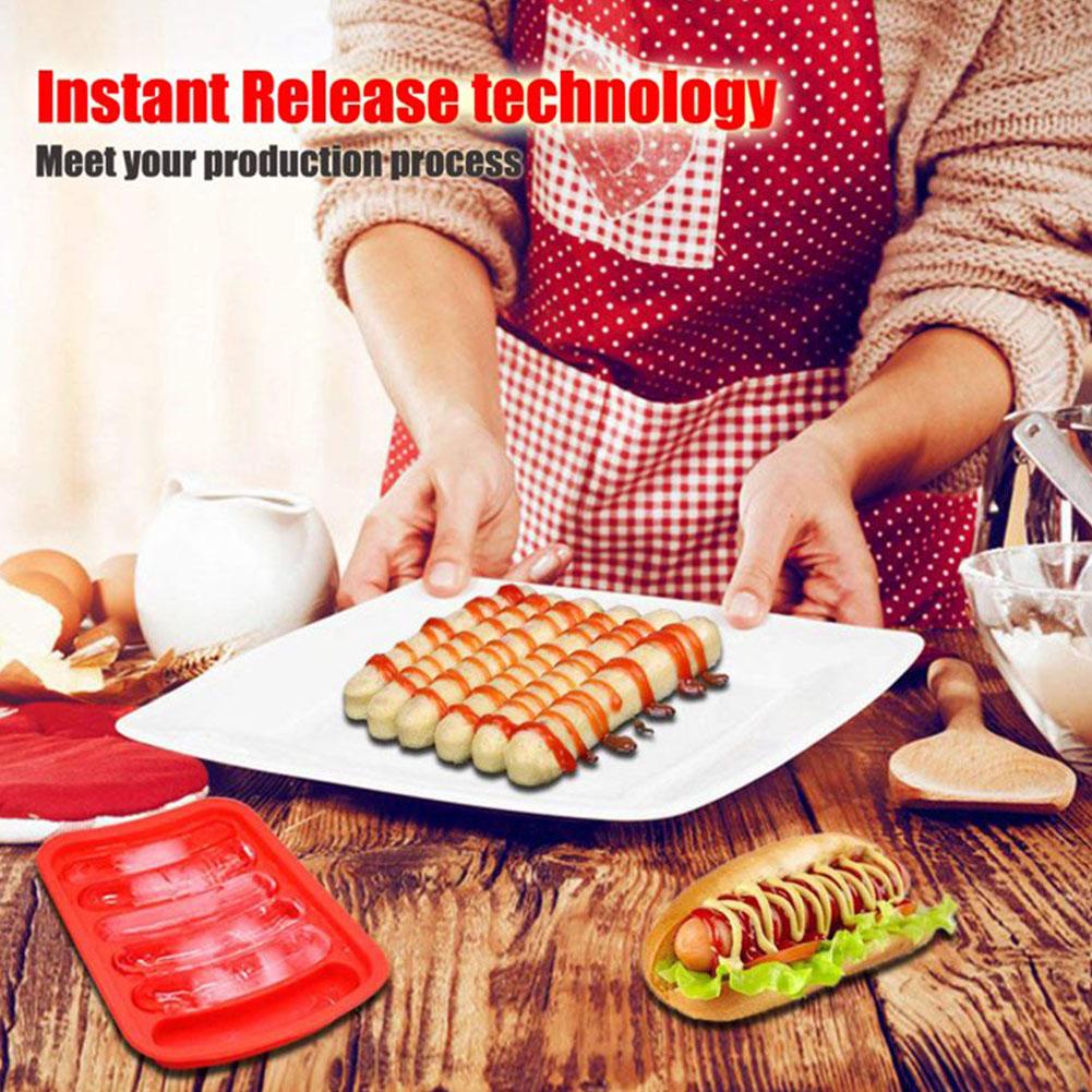 6-Cavity Silicone Sausage Make - Baking Kitchen For Kids recensie en prijs