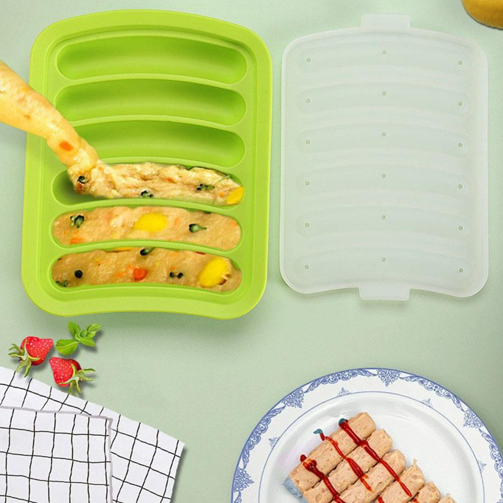 6-Cavity Silicone Sausage Make - Baking Kitchen For Kids recensie en prijs