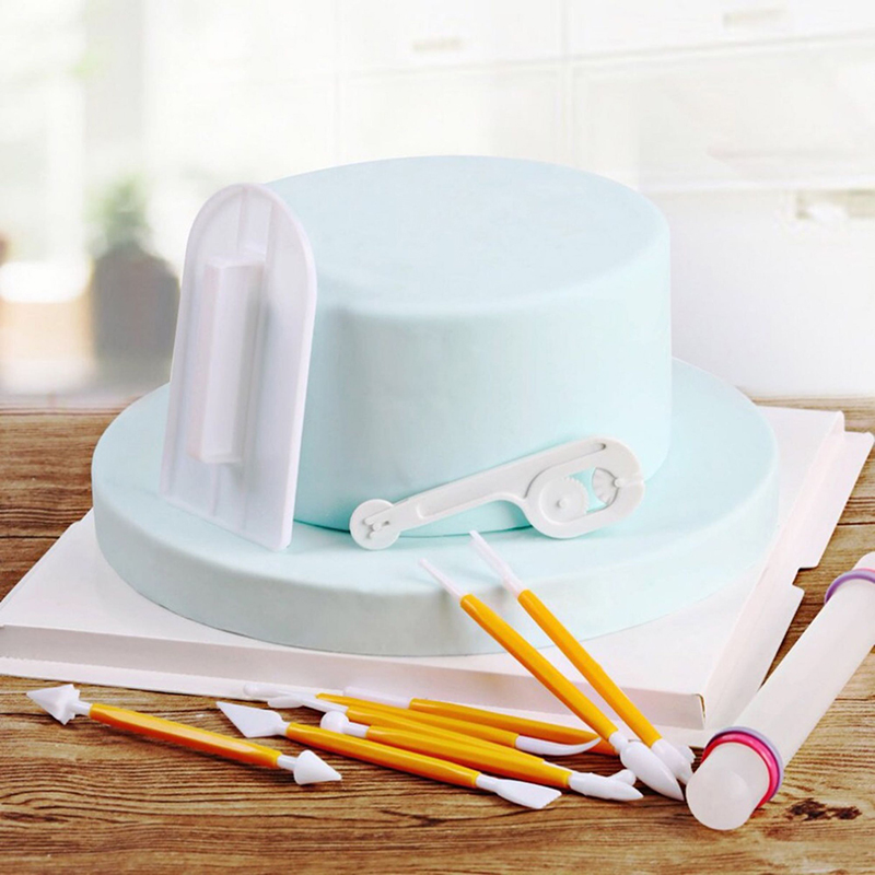 11pcs/set Baking Tools Cake Sc - Fondant Smoother Set recensie en prijs