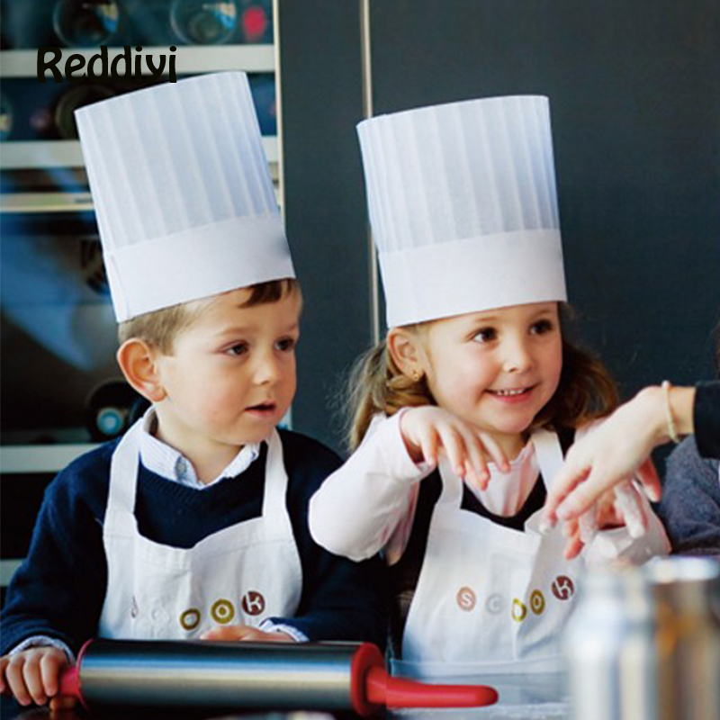 10 Pce Kids Kitchen Hats Kinde - Baking Kitchen For Kids recensie en prijs