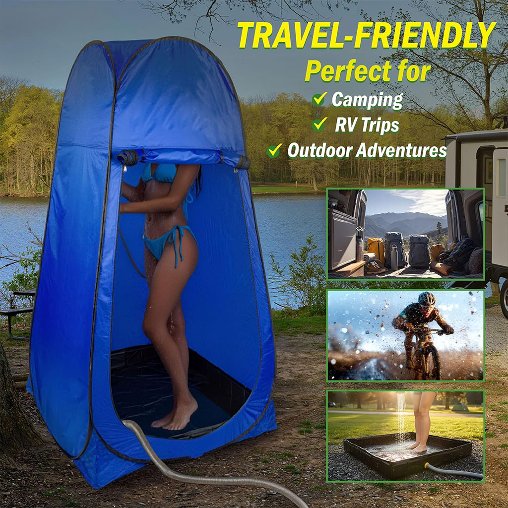 Portable Foldable Shower Pan w - Stand Mixer Bowl recensie en prijs