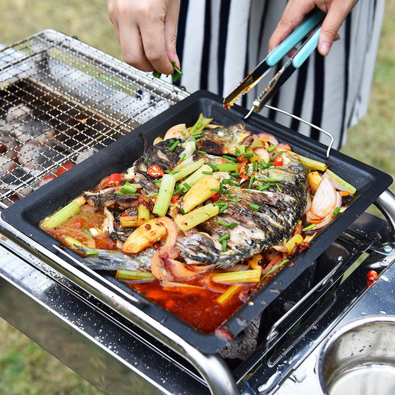 Outdoors Thick Square Grill Pa - Kitchen Baking Containers recensie en prijs