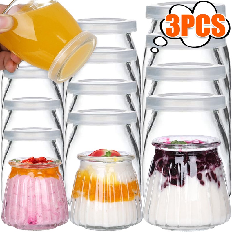 100/150/200ML Glass Yogurt Jar - Kitchen Baking Containers recensie en prijs