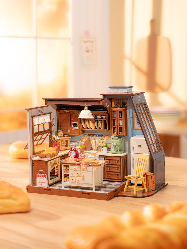 Robotime Rolife Baking Kitchen - Baking Kitchen Rolife recensie en prijs