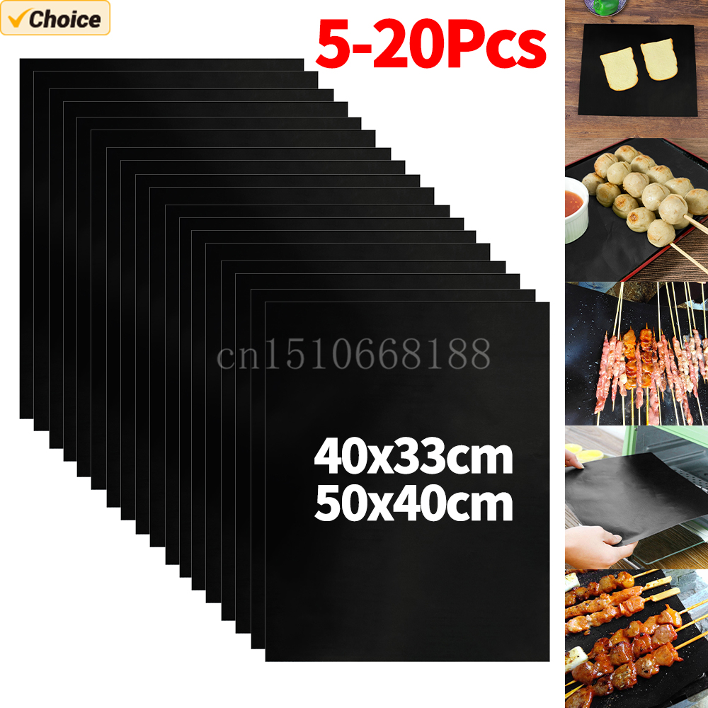5-20Pcs Oven Liners Grill Mat  - Super Kitchen Baking Mat recensie en prijs