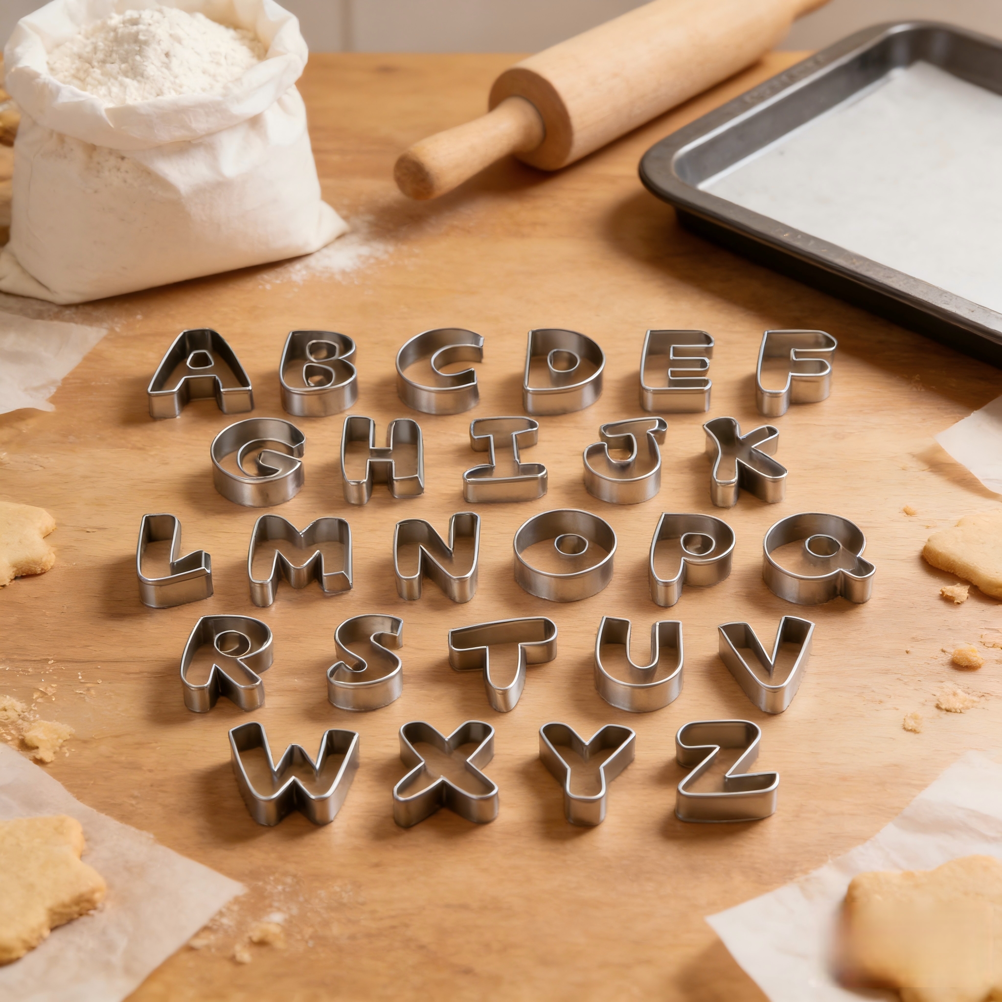 Letter Cookie Cutters Shapes 2 - Cookie Cutter Set recensie en prijs