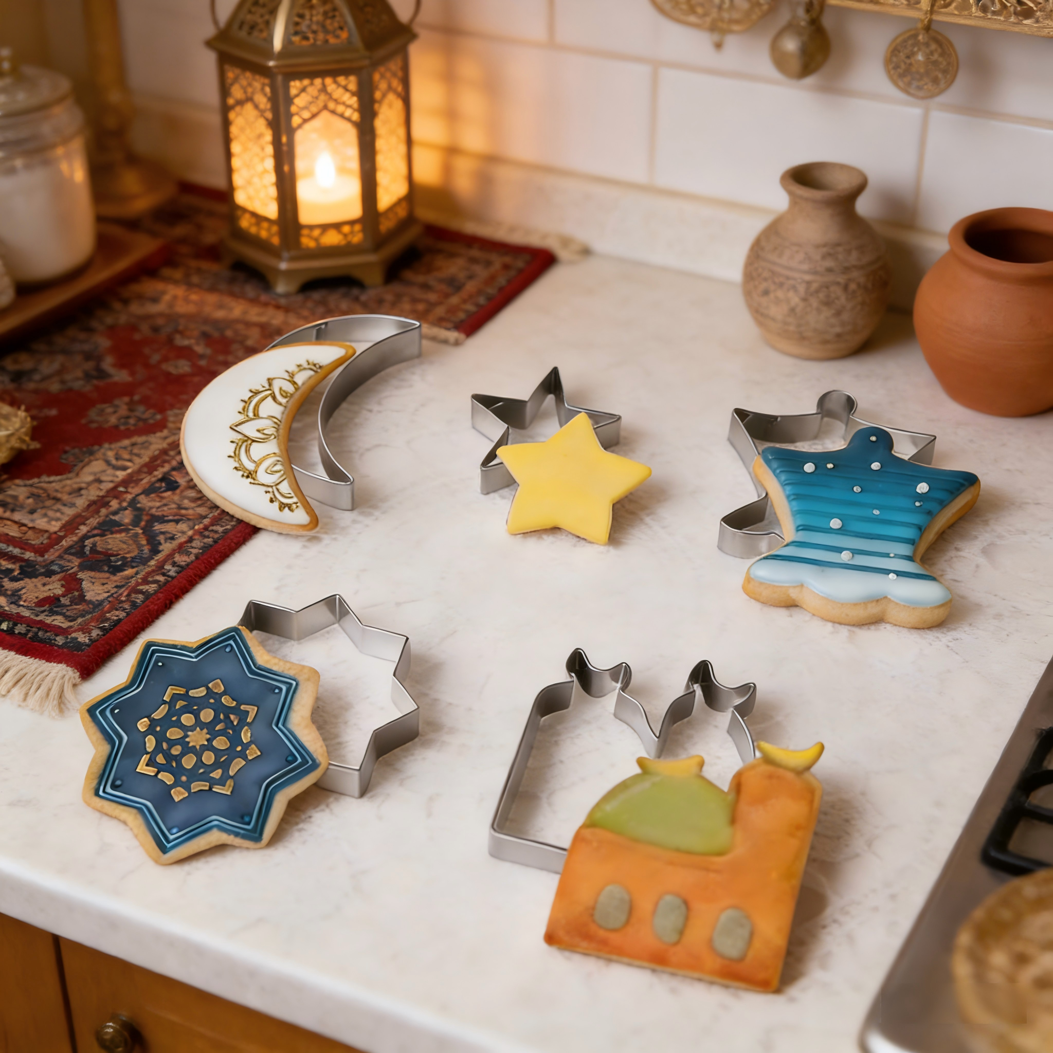 Cookie Cutter Set, 5PCS Food G - Cookie Cutter Set recensie en prijs