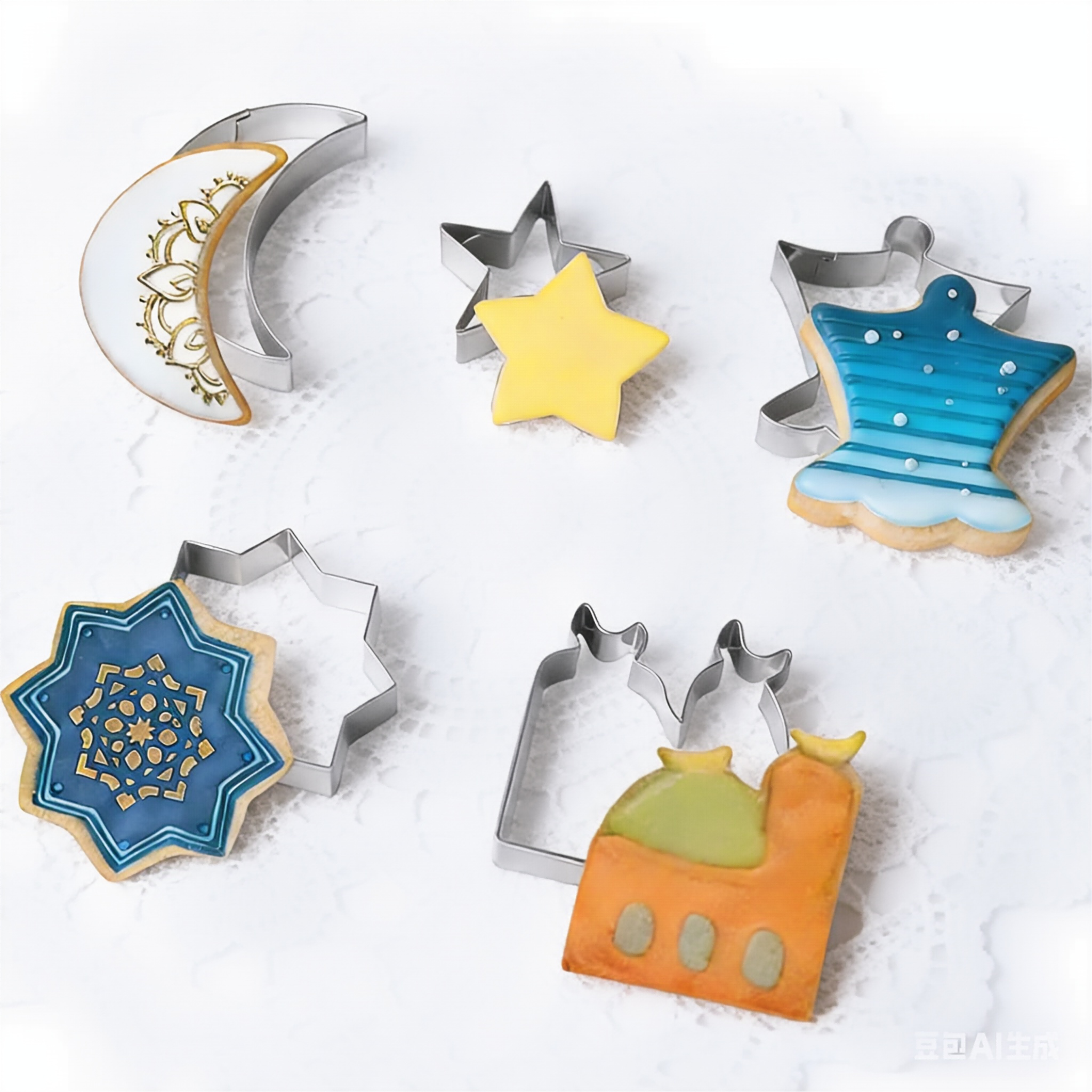 Cookie Cutter Set, 5PCS Food G - Cookie Cutter Set recensie en prijs