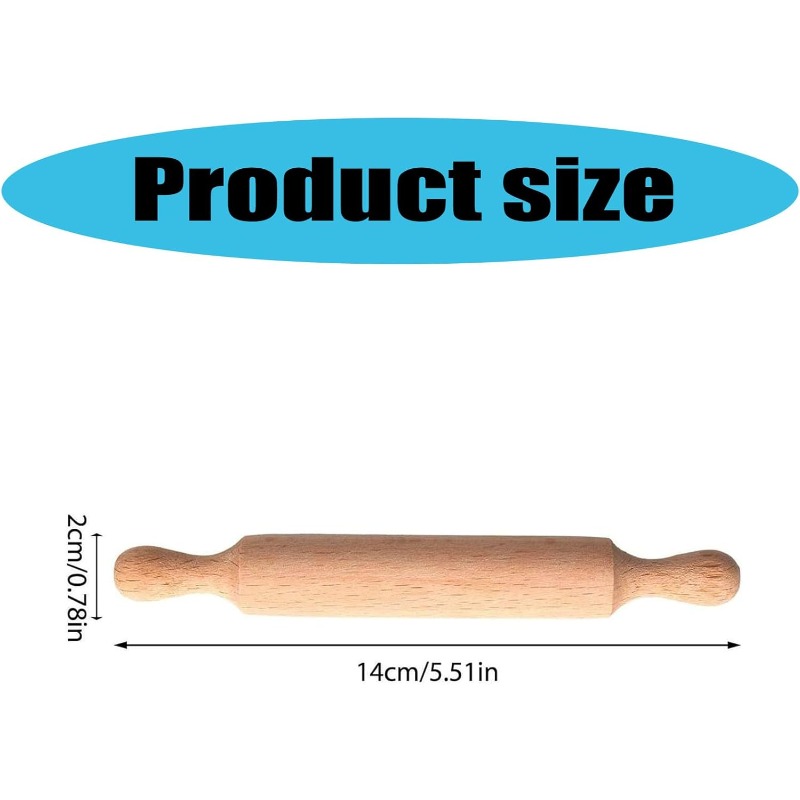 Wooden Mini Rolling Pin for Ki - Baking Kitchen For Kids recensie en prijs